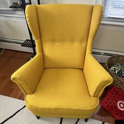 Yellow armchair