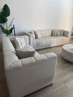 Modern loveseat Sectional Sofa Set