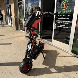 Electric Scooter 80mph 10000watts