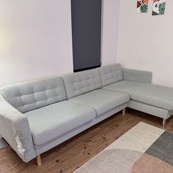 IKEA MORABO 4-Seat Sectional with Chaise