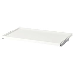 IKEA KOMPLEMENT Pull-out tray, white, 39 3/8x22 7/8 " X2