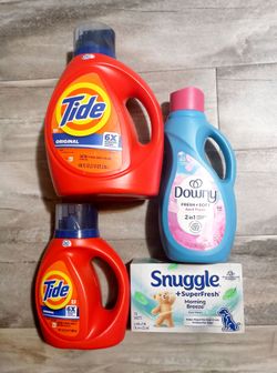 Tide Laundry Detergent BUNDLE