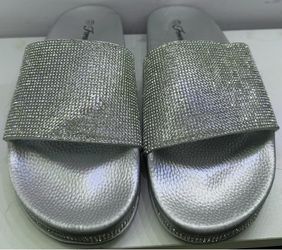 Forever 21 Rhinestone Sandals
