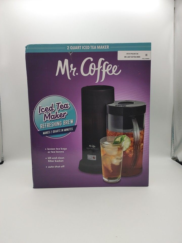 MR COFFEE ICED TEA MAKER (BRAND NEW)