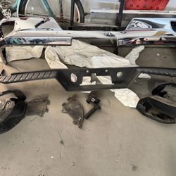 Silverado rear bumper