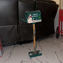 Christmas Letter Mail Box