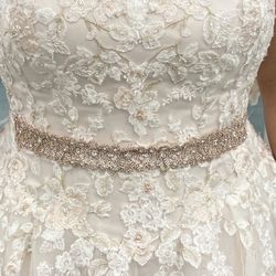 David’s Bridal Wedding Dress Style #V3902