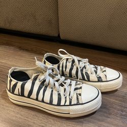 Costumed Zebra Converse  