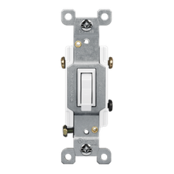 ENERLITES - Residential Grade 15A Toggle Switch, 3-WAY - WHITE