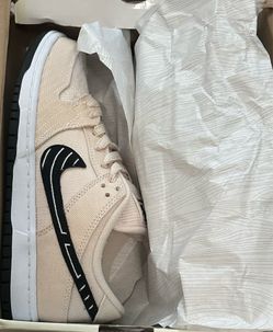 NEW Nike SB Dunk Pro Albino & Preto M/6.5 W/8