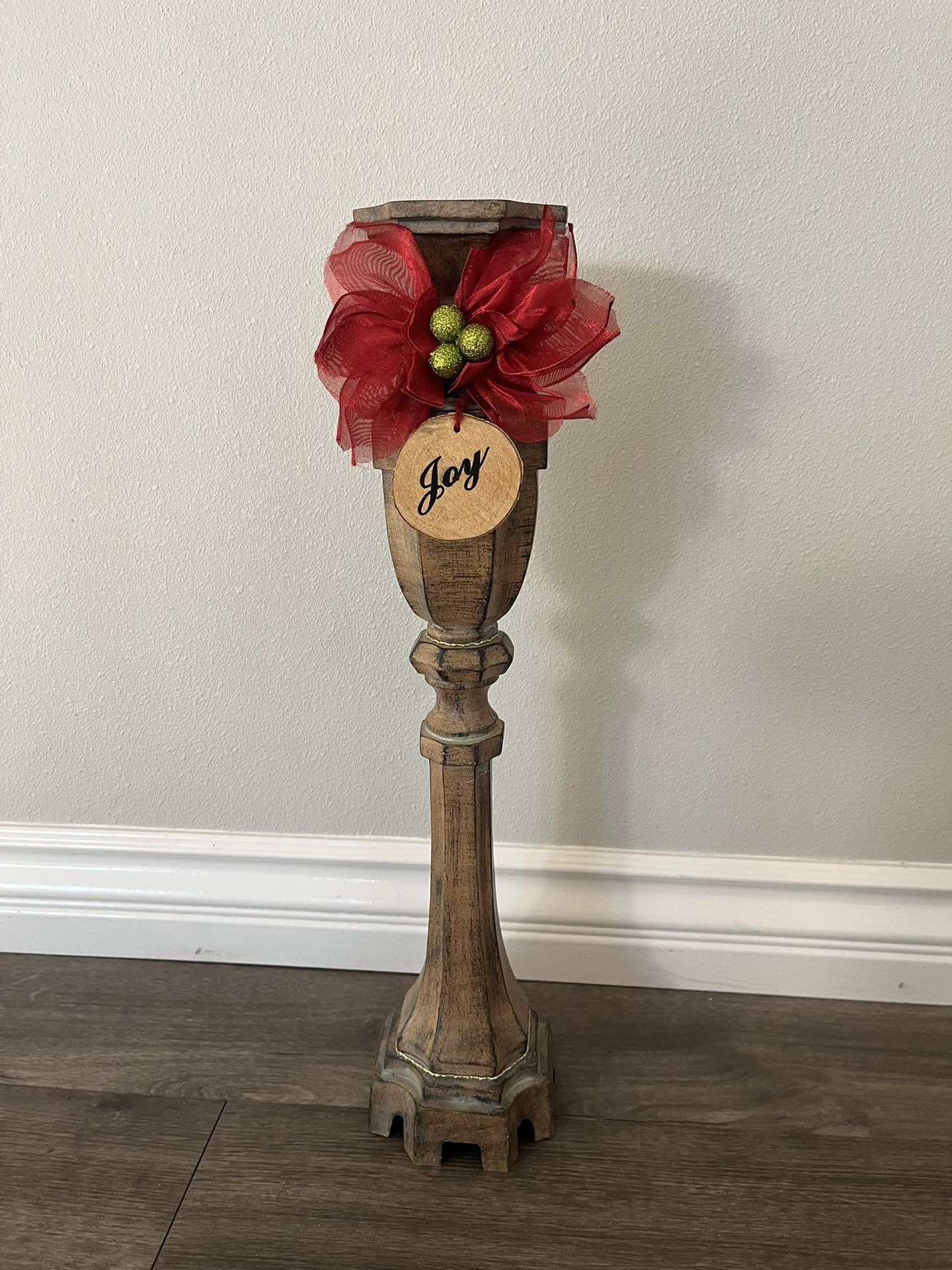 Christmas Candle Holder 20”