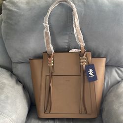 Izod Tan Tote Bag