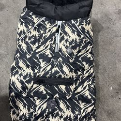 $14 ! Reversible Puffer Jacket Warm & Pockets Free Poop Bags