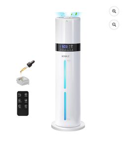 KNKA Pro Humidifier for Home Large Room Bedroom, 9L Humidifiers for Room, Easy Top Fill, Smart Humid