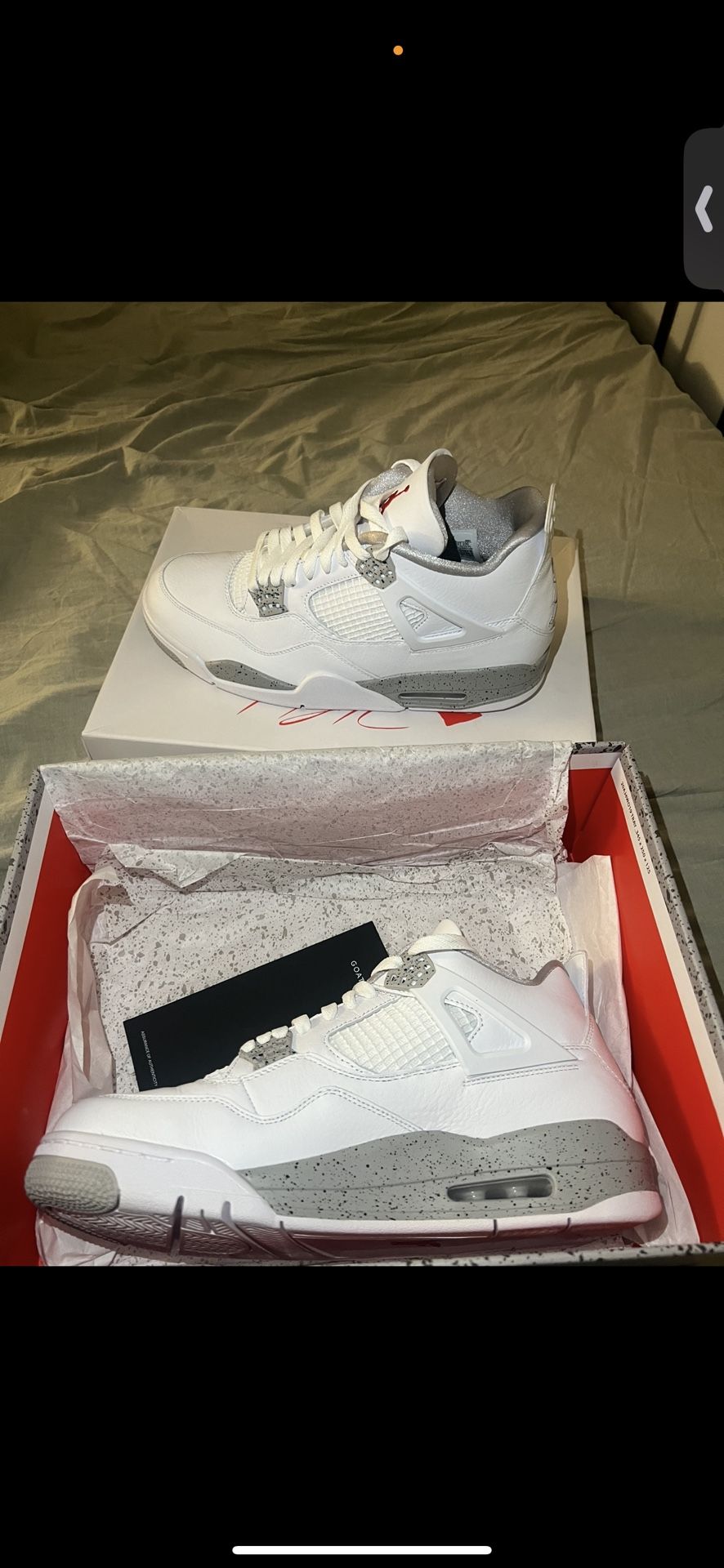 Air Jordan's Retro “Oreo White”