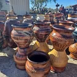 Metal Yard Art, BIRDBATHS & POTTERY 🌵 🌺 