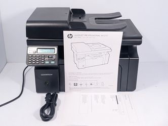 HP LaserJet M1217nfw MFP Printer All-In-One Wi-Fi Network Page Count 1182