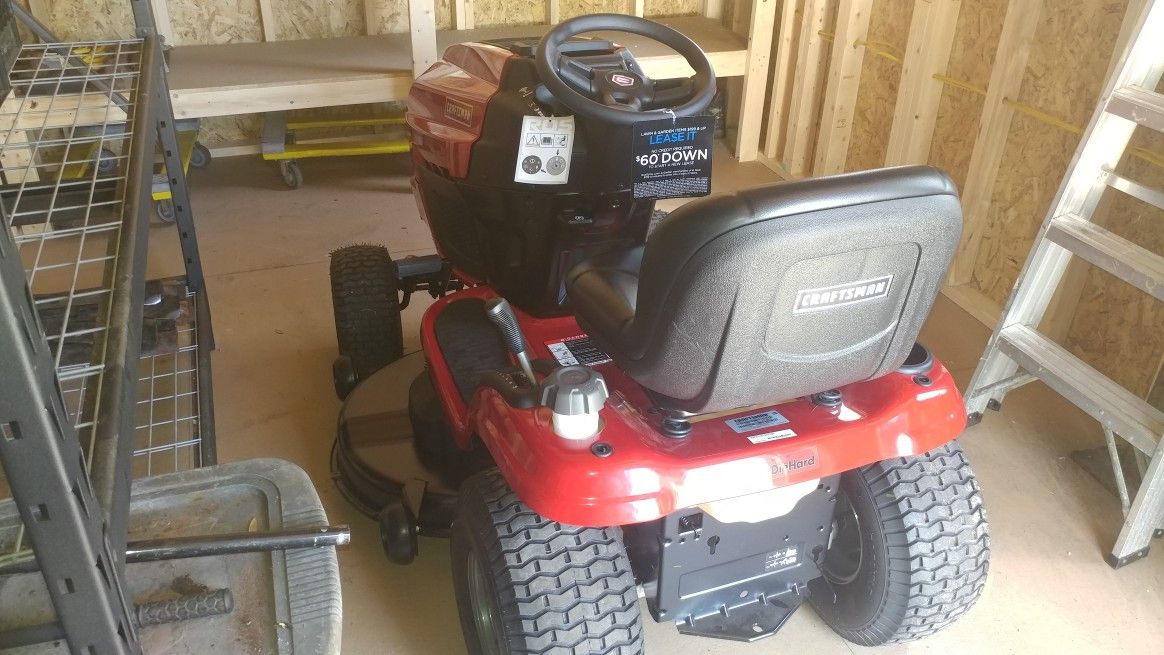 Brand new craftsman t3300 riding Bluetooth mower for Sale in Tampa, FL