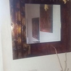 'BAMBOO' DESIGN MIRROR