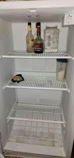 White Maytag deep freezer
