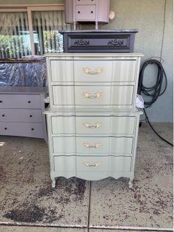 Solid wood antique dresser