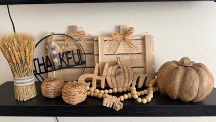 Fall Autumn Farmhouse Decor Set