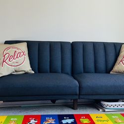 Dark Grey Sofa Cum Bed 