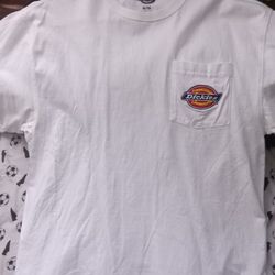 White XL Dickies Tee Shirt 