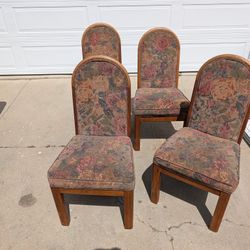 Free Solid Oak Dining Chairs