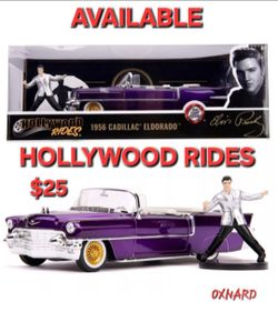 PURPLE 1/24 SCALE ELVIS PRESLEY HOLLYWOOD RIDES