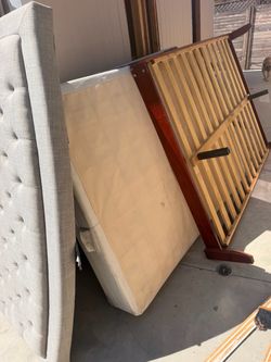Gray Tufted Upholstered Headboard
