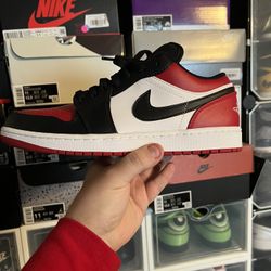 Jordan 1 Low Bred Toe