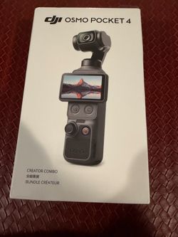 Brand new DJI Osmo Pocket 4 creator combo