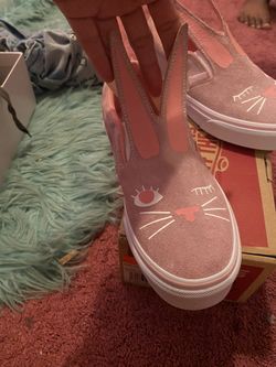 Pink girls kids vans size 2.5y