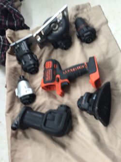 Black and Decker Pro matrix with 6 attachments