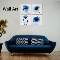Flower Canvas Wall Art