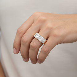 14K Yellow Gold Diamond Ring - 1.11ct