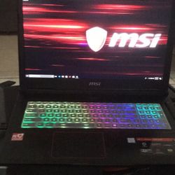 MSI GE73 Raider RGB-013 (i7-8750H, 32GB RAM, 512GB SATA SSD + 1TB HDD, NVIDIA GTX 1060 6GB, 17.3" Full HD 120Hz 3ms, Windows