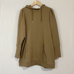 Vero Moda Women’s Long Sleeve Long Pullover Sweatshirt Sepia Tint Size 1X NWT