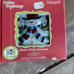 $20 For Both Christmas Serving Platters