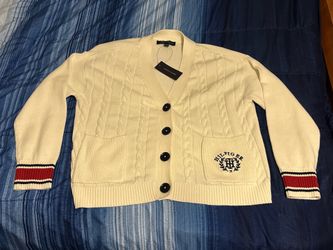 Women’s Tommy Hilfiger Button-up Ivy Knit Top Brand New w/Tag Size Medium