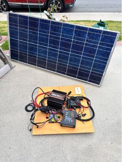 Kyocera KC120-1 Solar Panel and Potek 1500W Power Inverter Kit