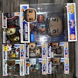 Lot Of 9 New Funko Pops (all For One Price)