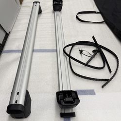 Original Audi Q8 Roof Racks With Audi Bag