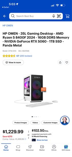 Omen gaming pc