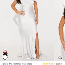 White Formal Dresses- Brand New