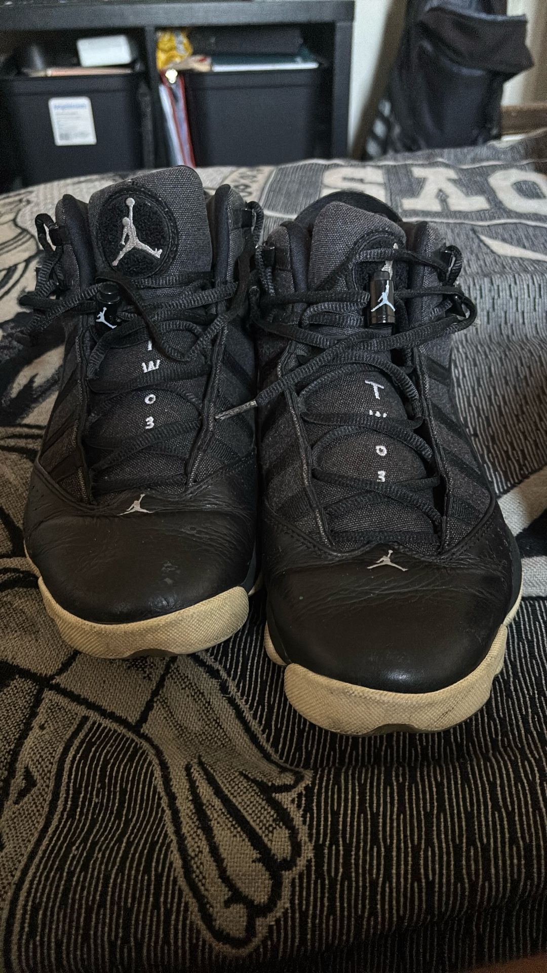 Jordan And Rings Black Size 10 I Think