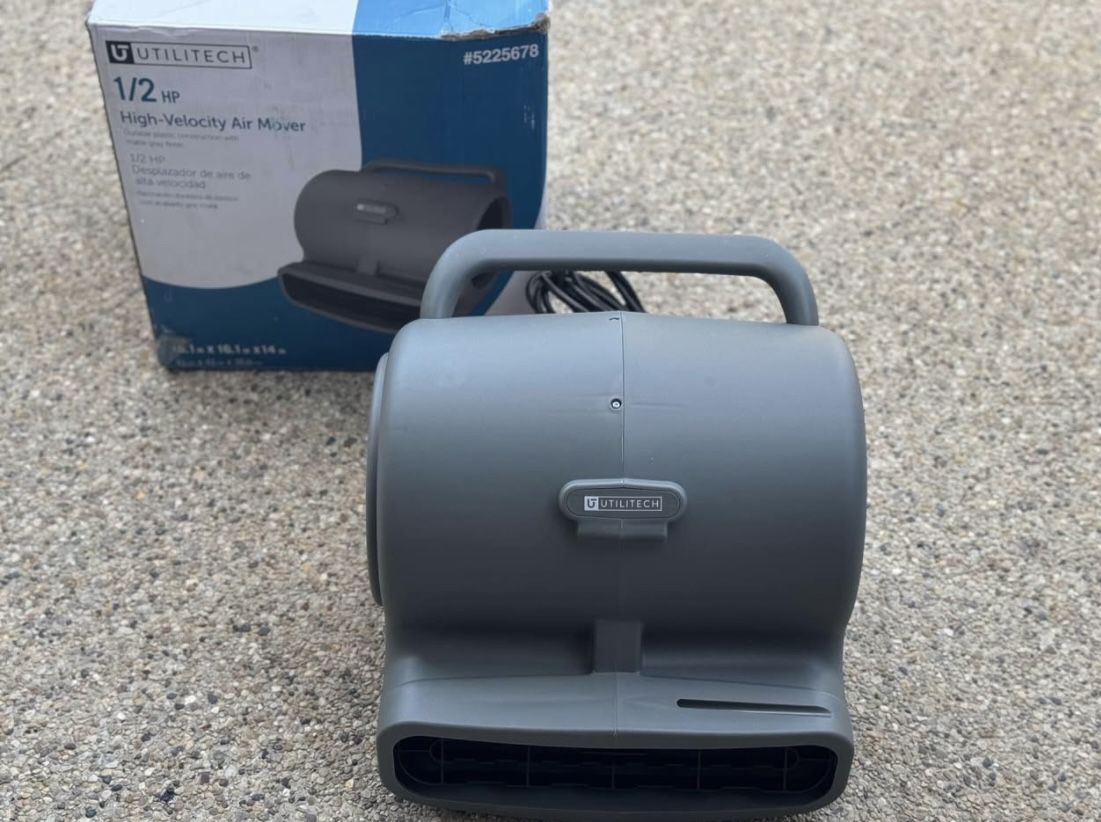 Utilitech Air Mover 1/2-HP 2800-CFM Centrifugal Indoor Blower Fan