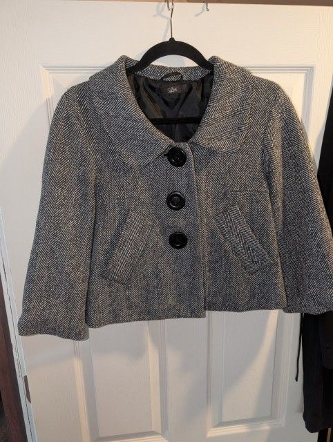 Women's Short Jacket 3/4 Sleeve