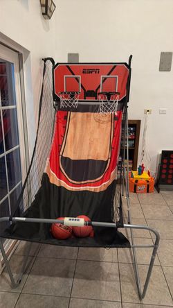 ESPN indoor or outdoor basketball game